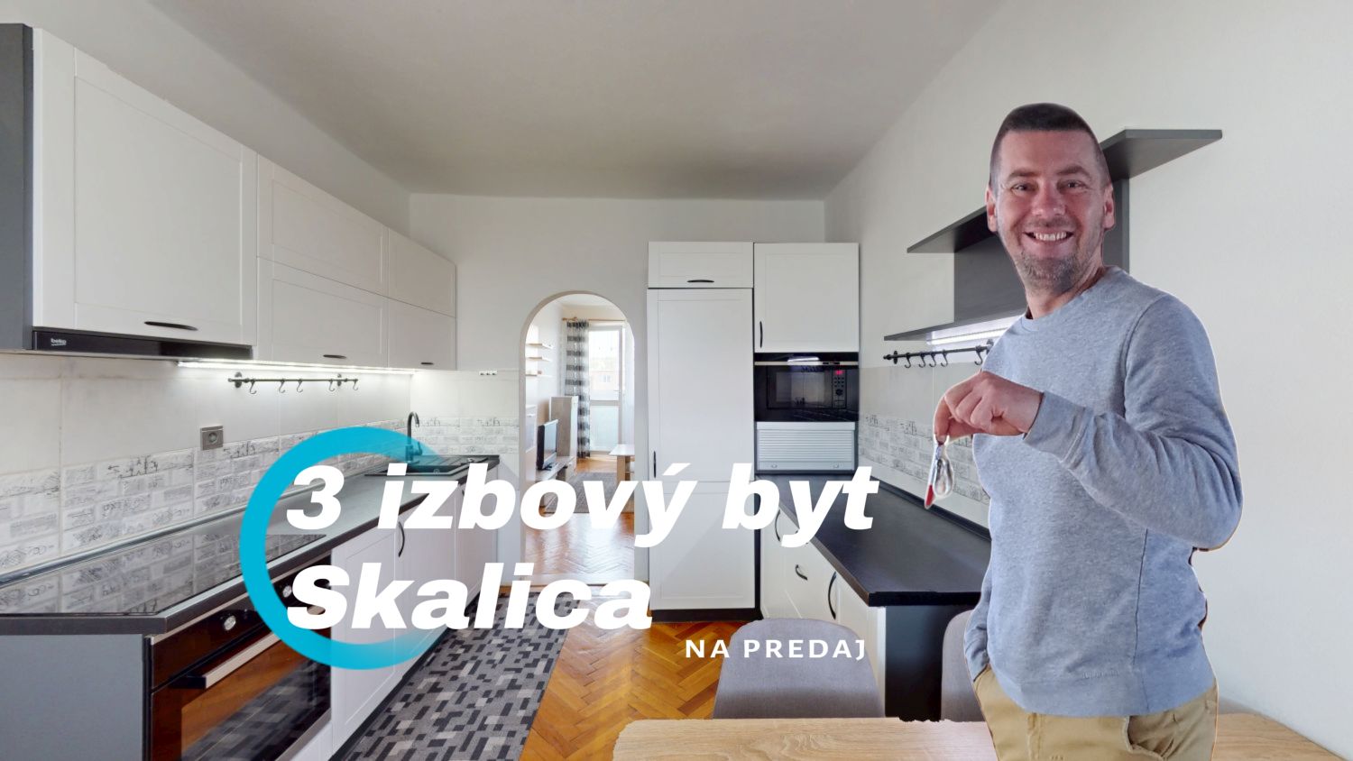 Predaj, trojizbový byt Skalica, Mallého