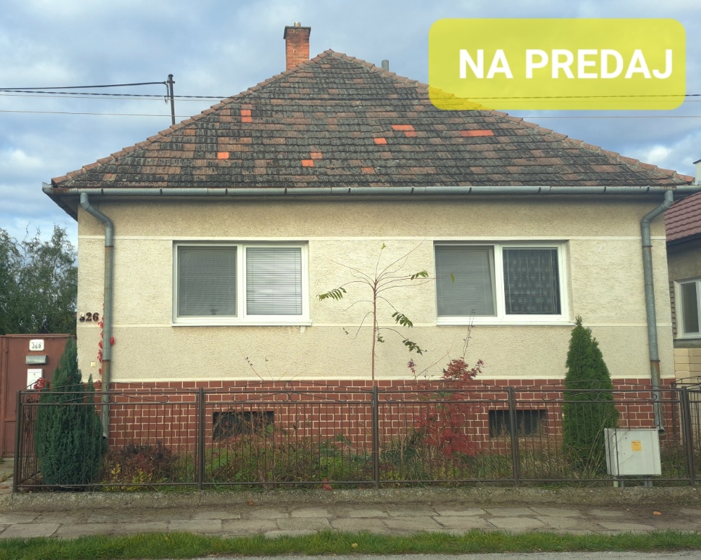 Predaj, rodinný dom Moravský Svätý Ján